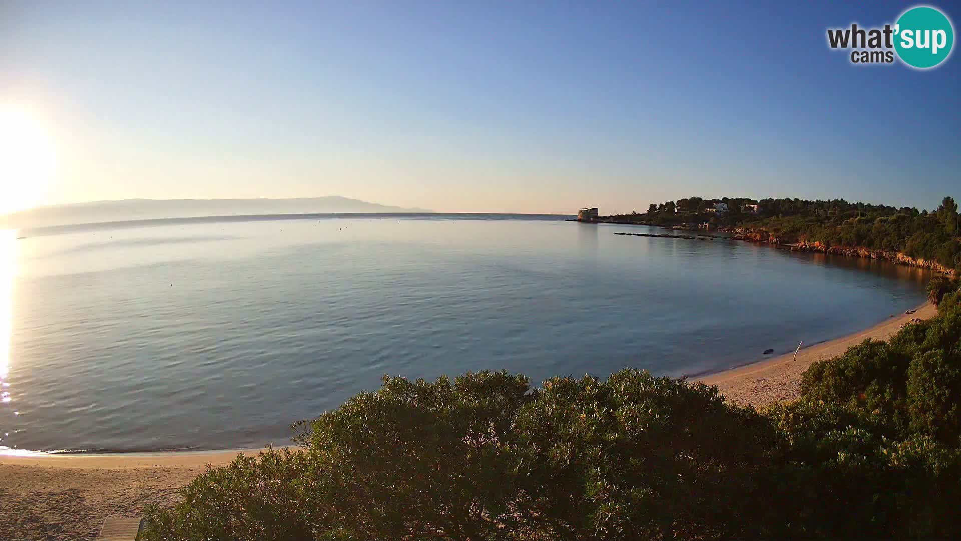 Webcam spiaggia Lazzaretto | Alghero | Sardegna