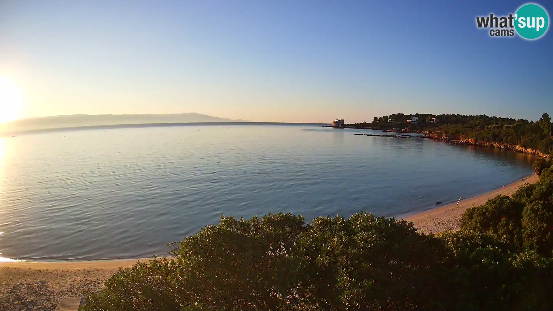 Webcam Lazzaretto Strand | Alghero | Sardinien