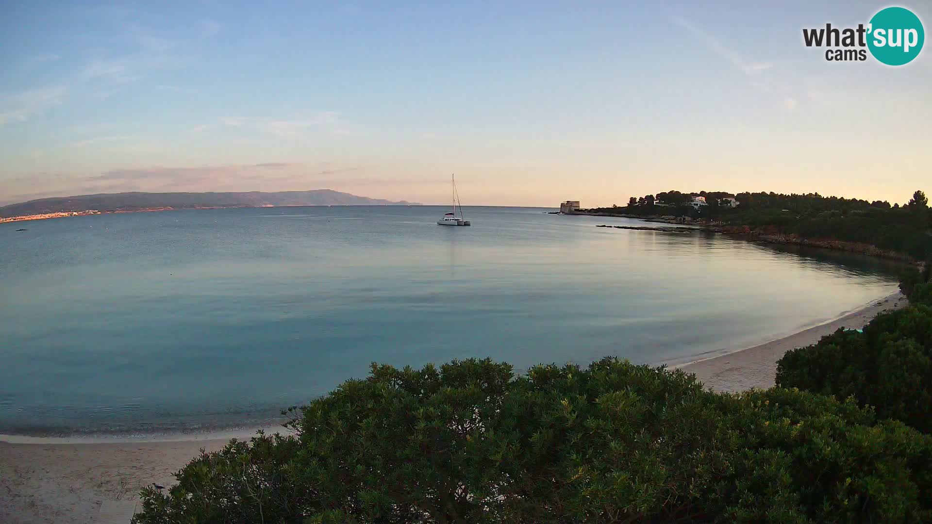 Webcam spiaggia Lazzaretto | Alghero | Sardegna