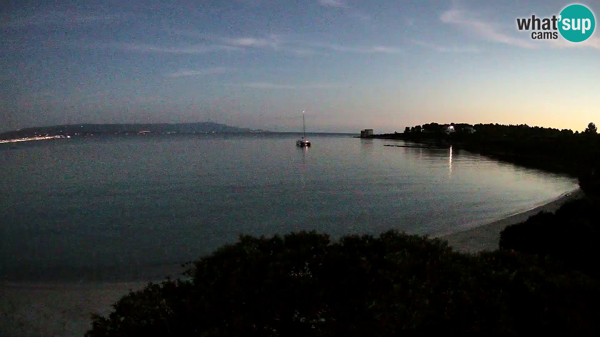 Web kamera plaža Lazzaretto | Alghero | Sardinija