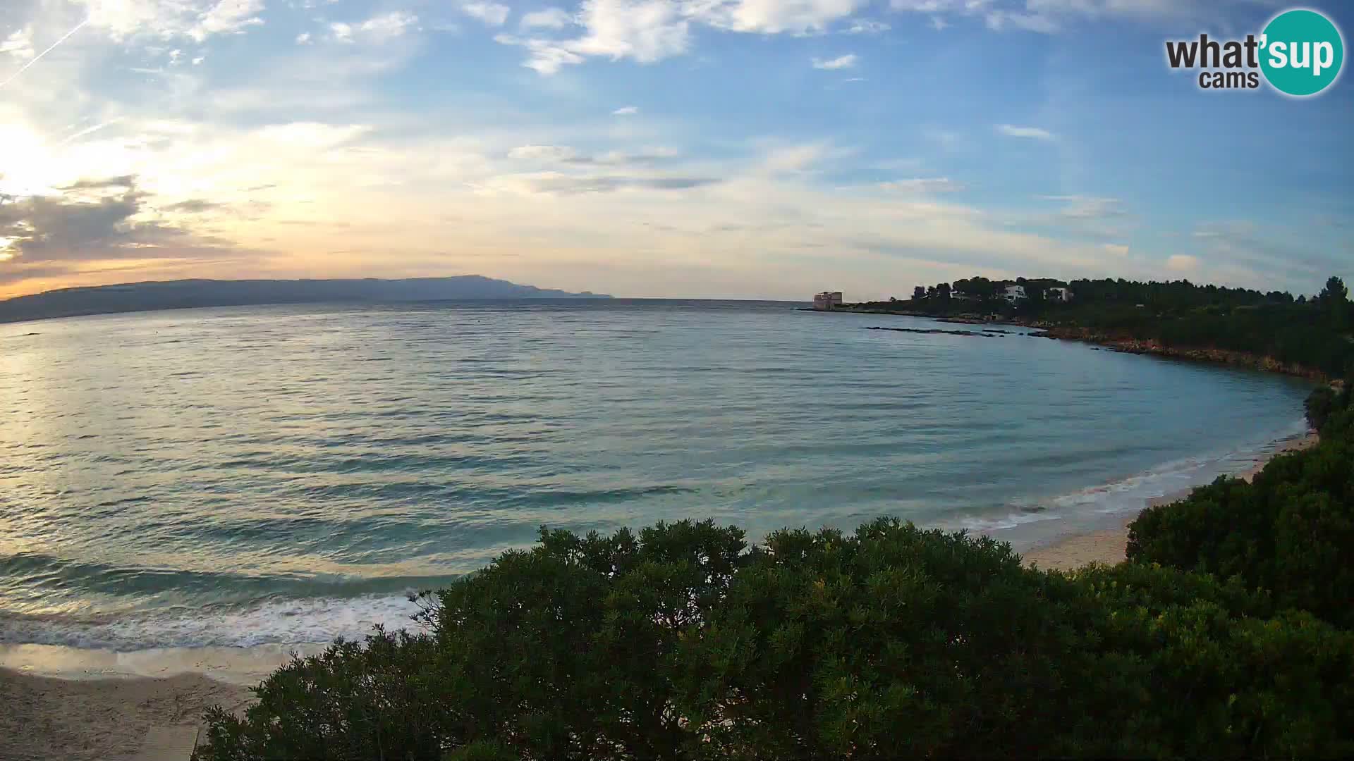 Plage Lazzaretto livecam | Alghero | Sardaigne