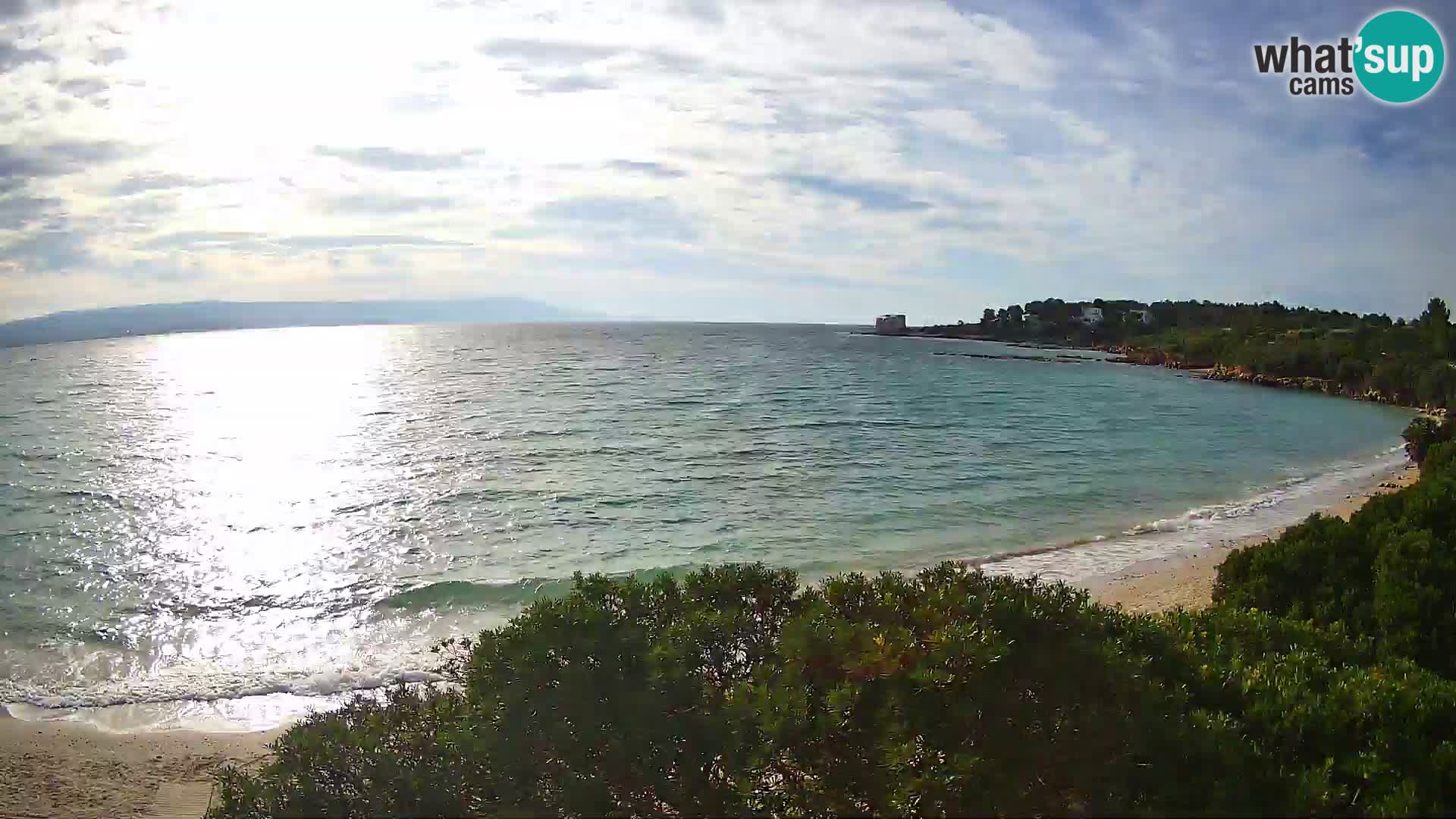 Web kamera plaža Lazzaretto | Alghero | Sardinija