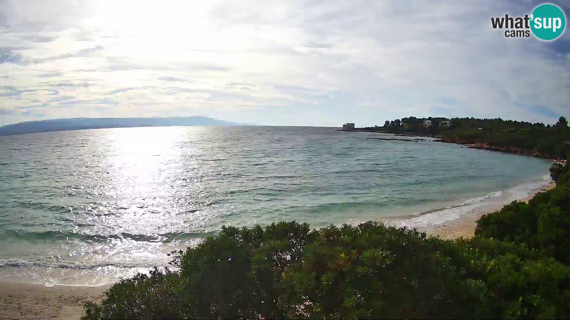 Kamera plaža Lazzaretto | Alghero | Sardinija