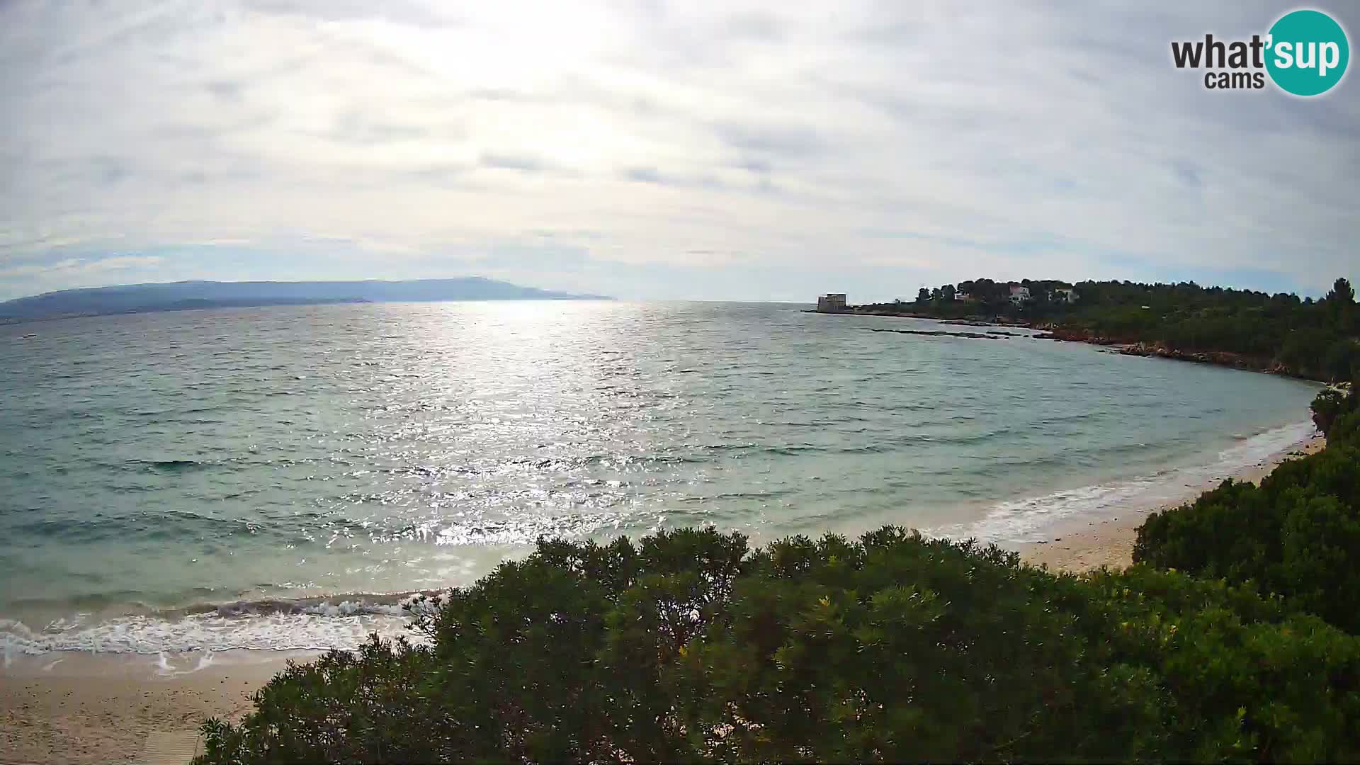 Webcam Lazzaretto beach | Alghero | Sardinia
