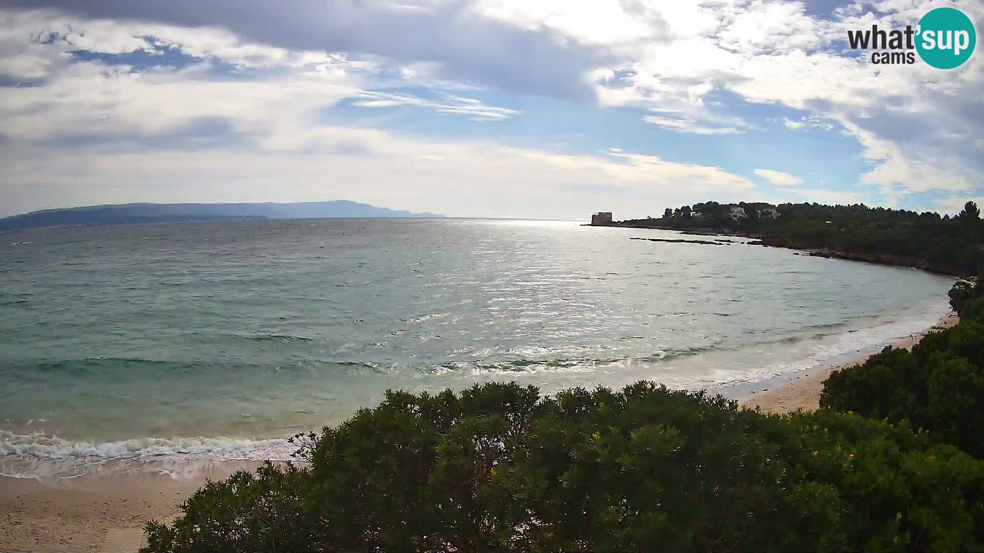 Webcam spiaggia Lazzaretto | Alghero | Sardegna