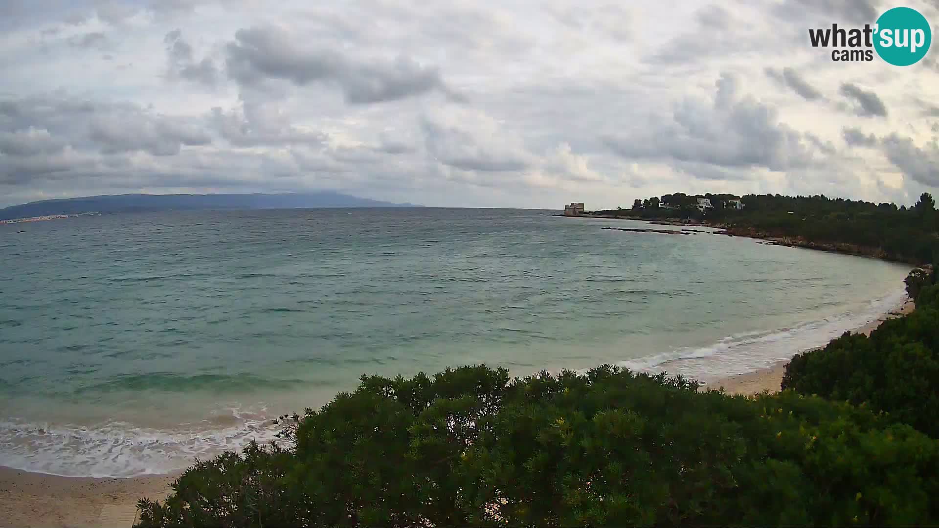Plage Lazzaretto livecam | Alghero | Sardaigne
