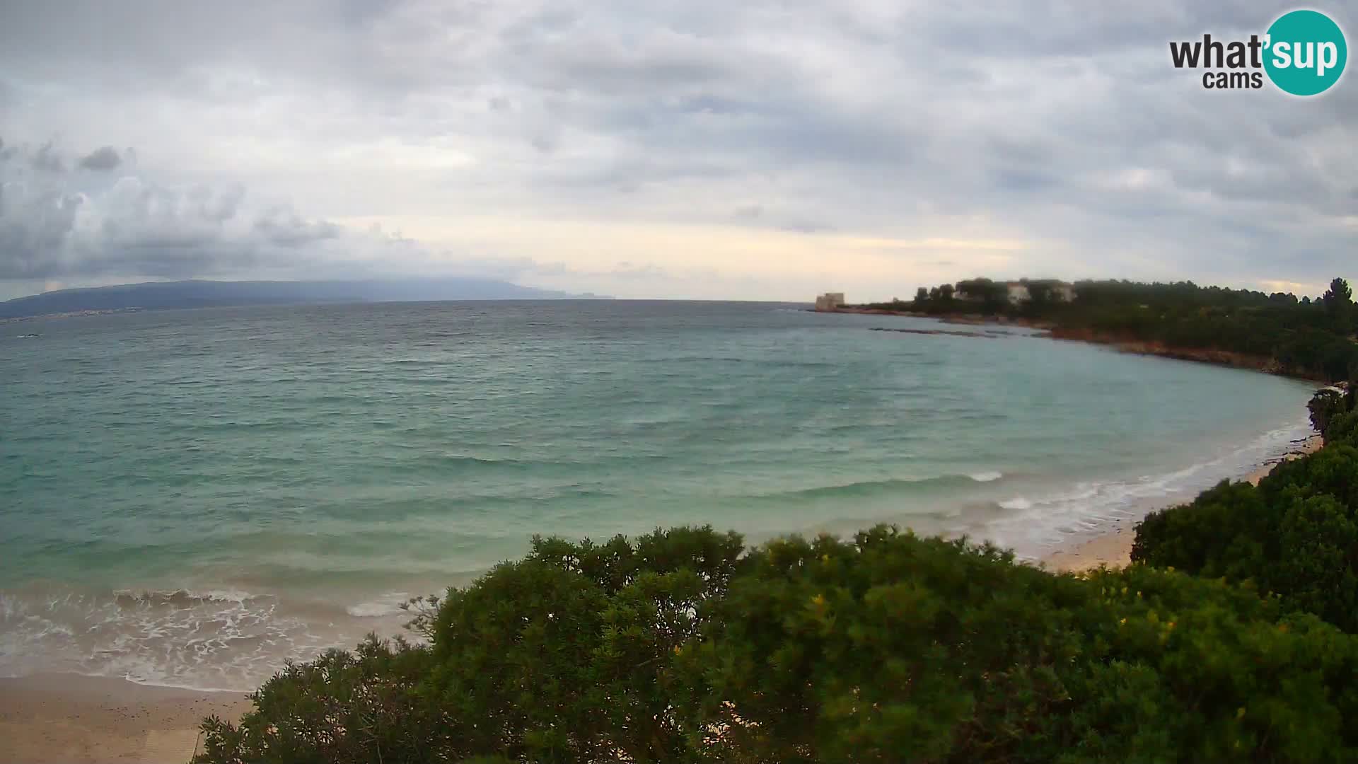 Kamera plaža Lazzaretto | Alghero | Sardinija
