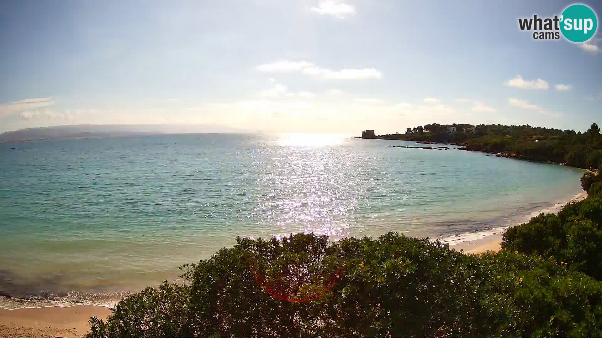 Plage Lazzaretto livecam | Alghero | Sardaigne