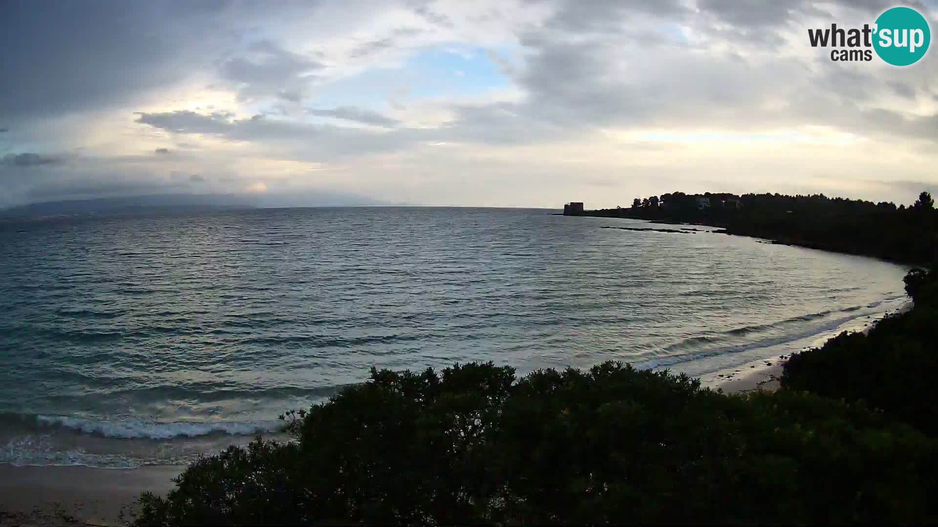 Plage Lazzaretto livecam | Alghero | Sardaigne