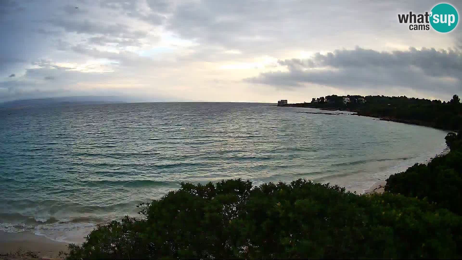 Kamera plaža Lazzaretto | Alghero | Sardinija