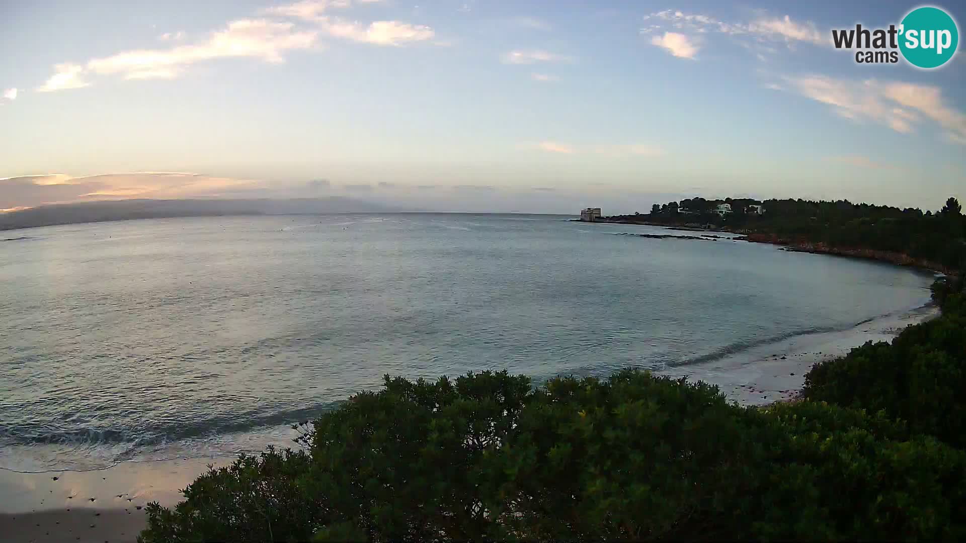 Plage Lazzaretto livecam | Alghero | Sardaigne
