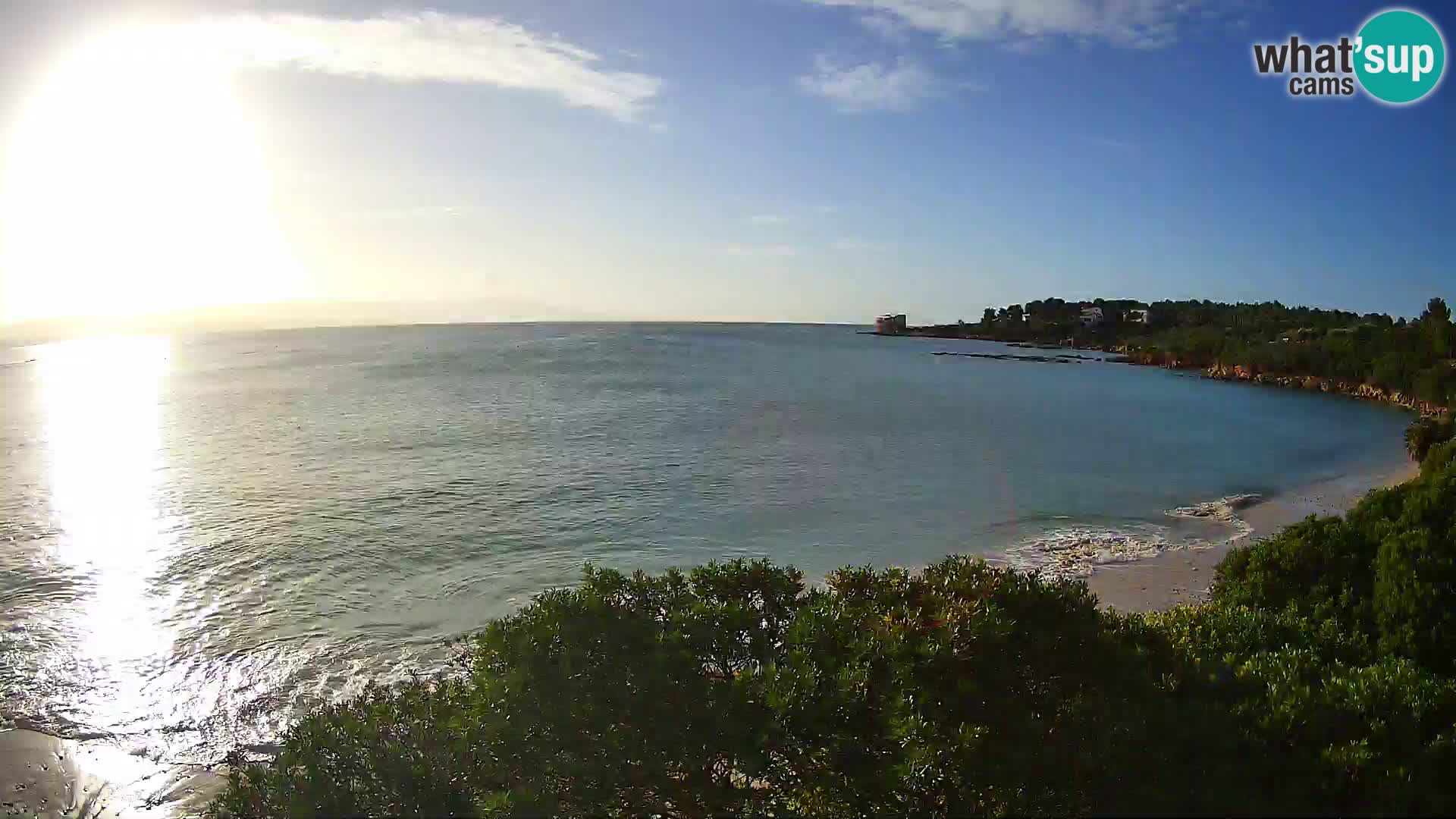Kamera plaža Lazzaretto | Alghero | Sardinija