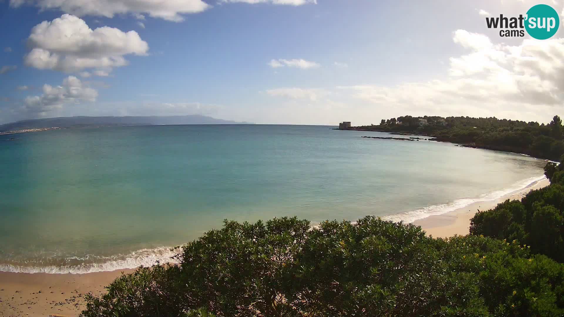 Webcam spiaggia Lazzaretto | Alghero | Sardegna