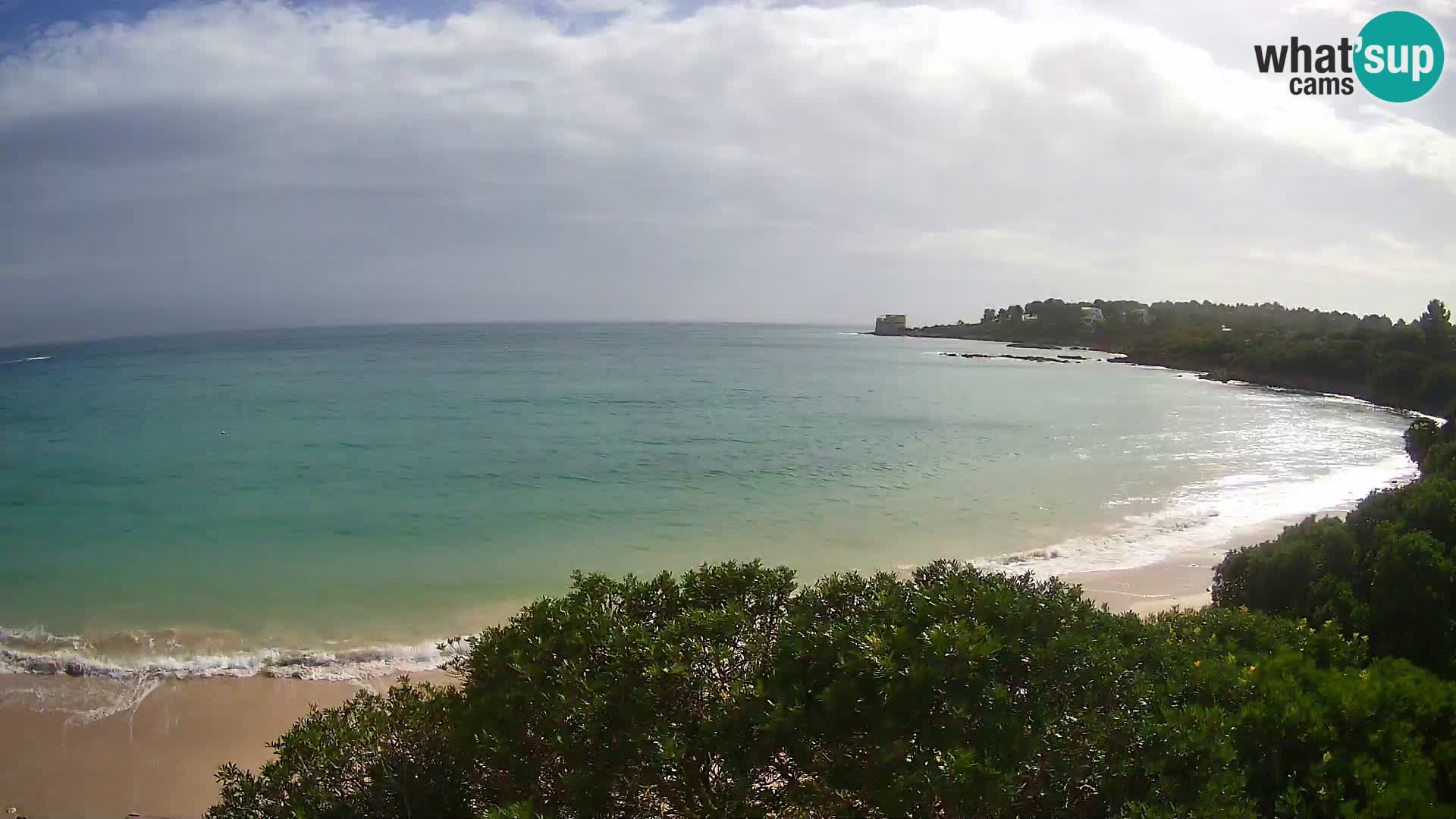 Plage Lazzaretto livecam | Alghero | Sardaigne