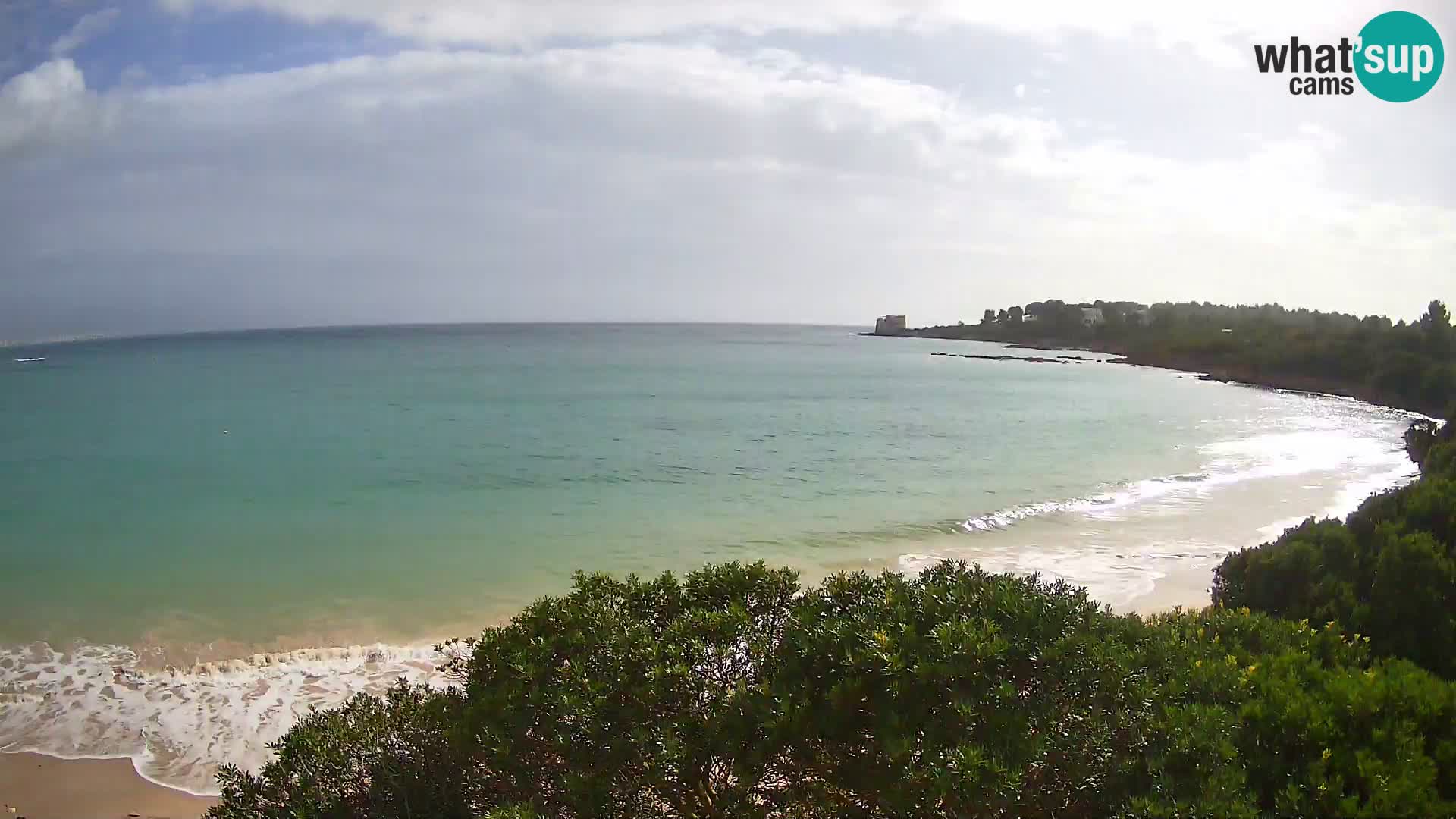 Plage Lazzaretto livecam | Alghero | Sardaigne