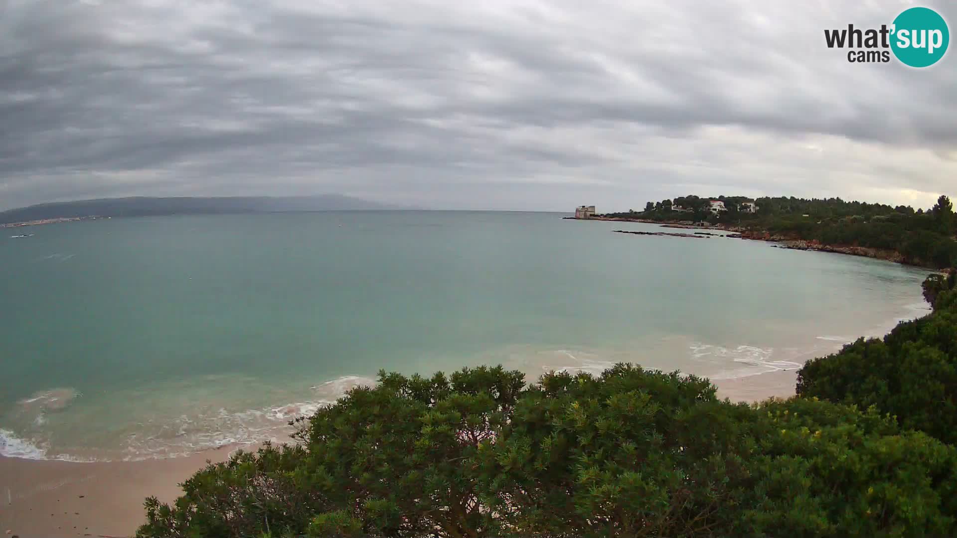 Plage Lazzaretto livecam | Alghero | Sardaigne