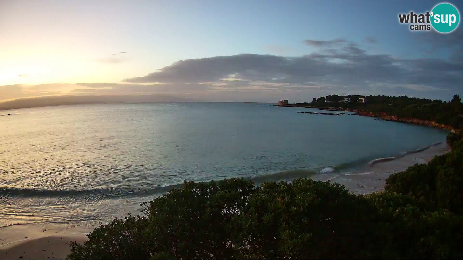 Webcam Lazzaretto beach | Alghero | Sardinia