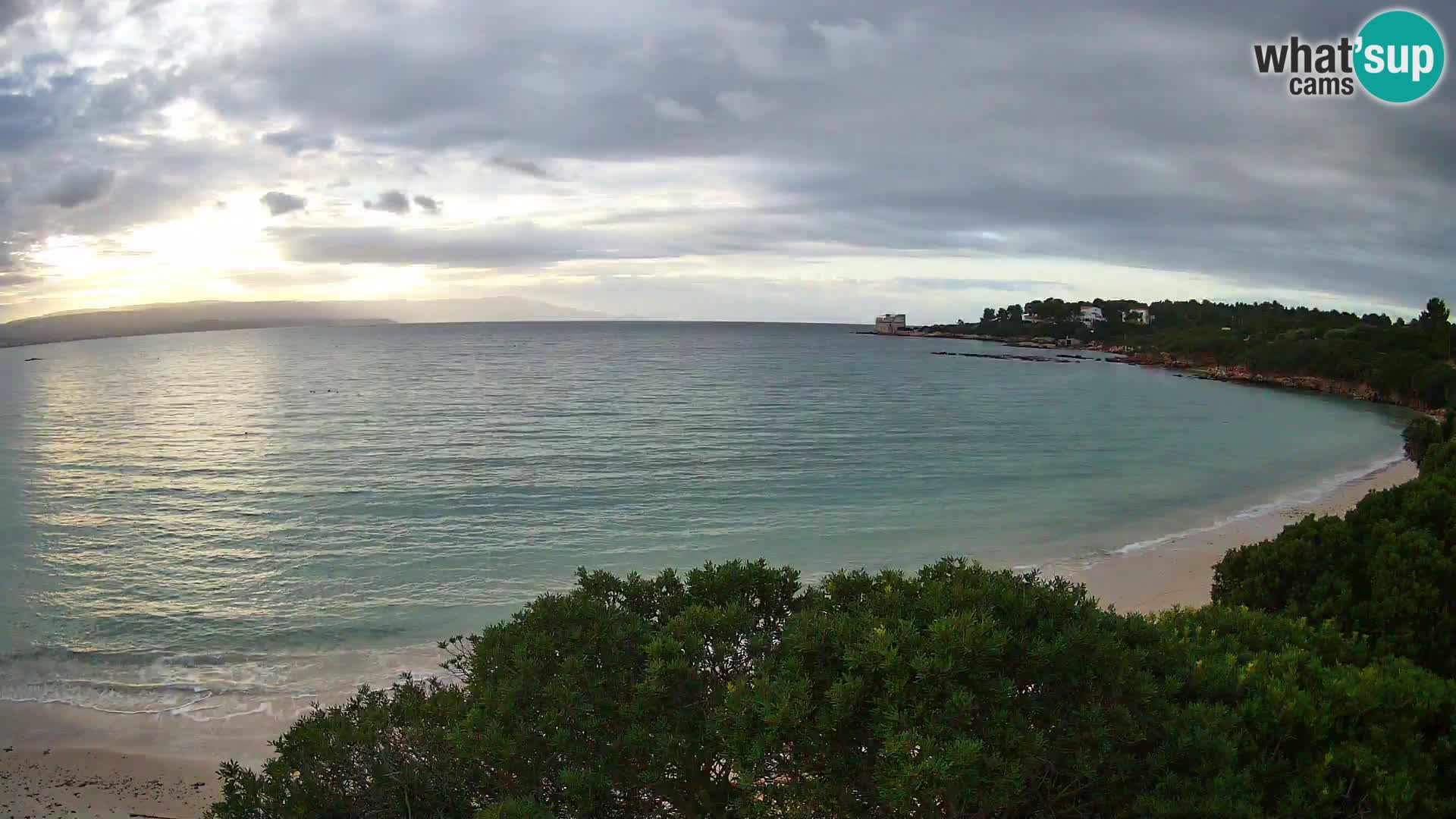 Kamera plaža Lazzaretto | Alghero | Sardinija