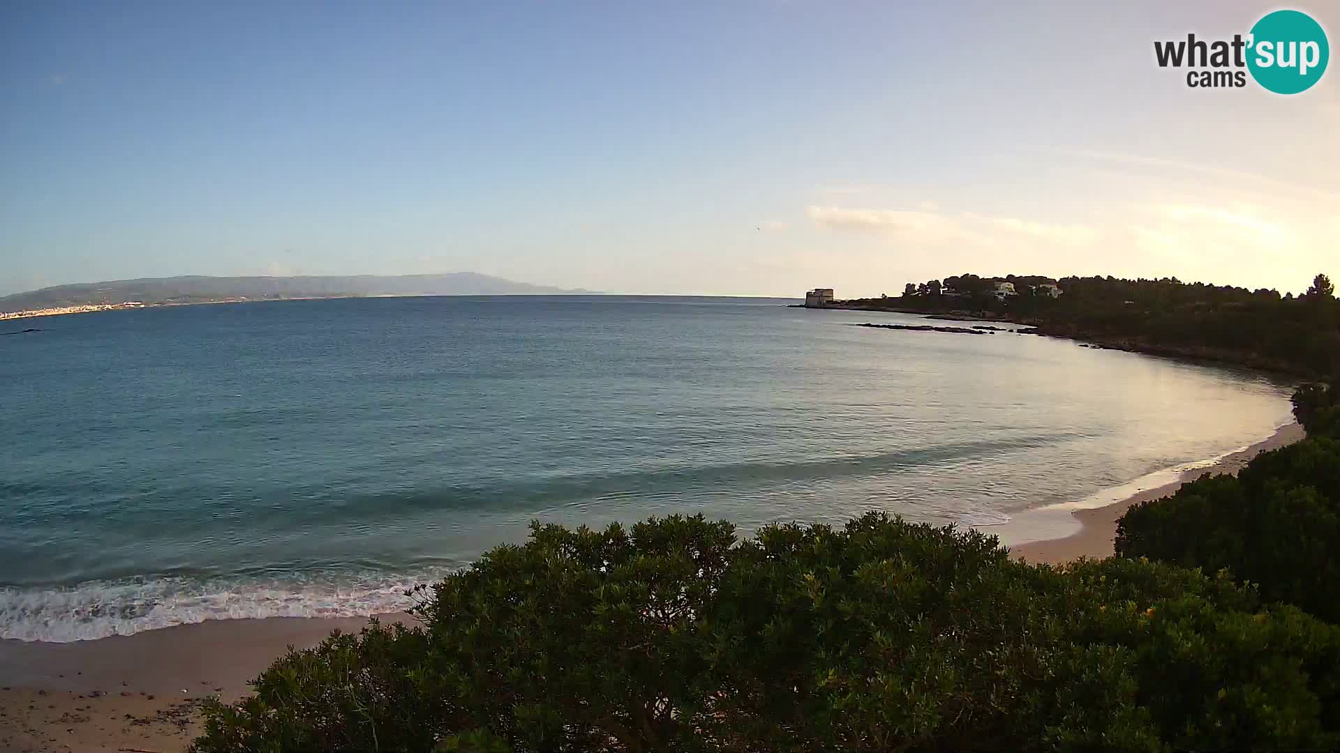 Plage Lazzaretto livecam | Alghero | Sardaigne