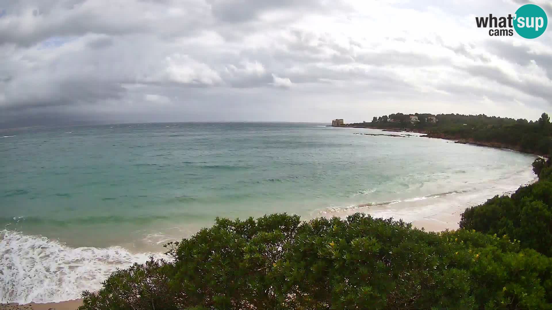 Webcam Lazzaretto Strand | Alghero | Sardinien