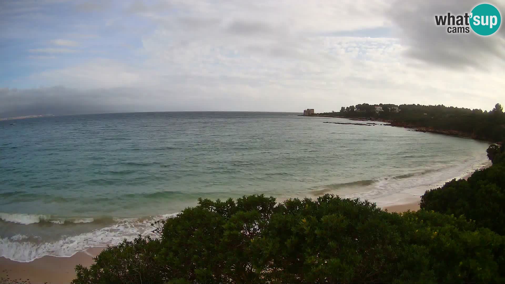 Webcam Lazzaretto Strand | Alghero | Sardinien