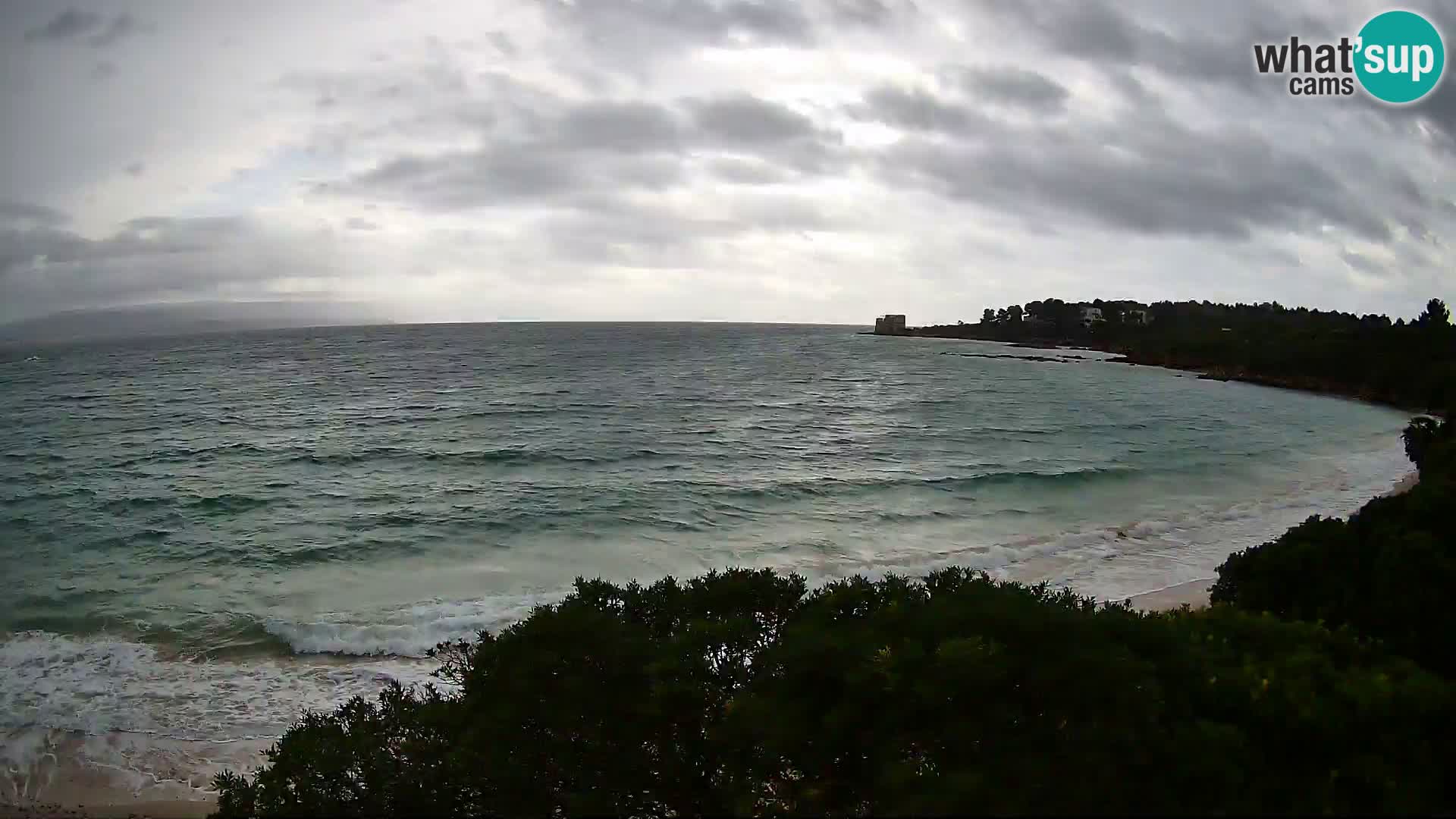Webcam Lazzaretto Strand | Alghero | Sardinien