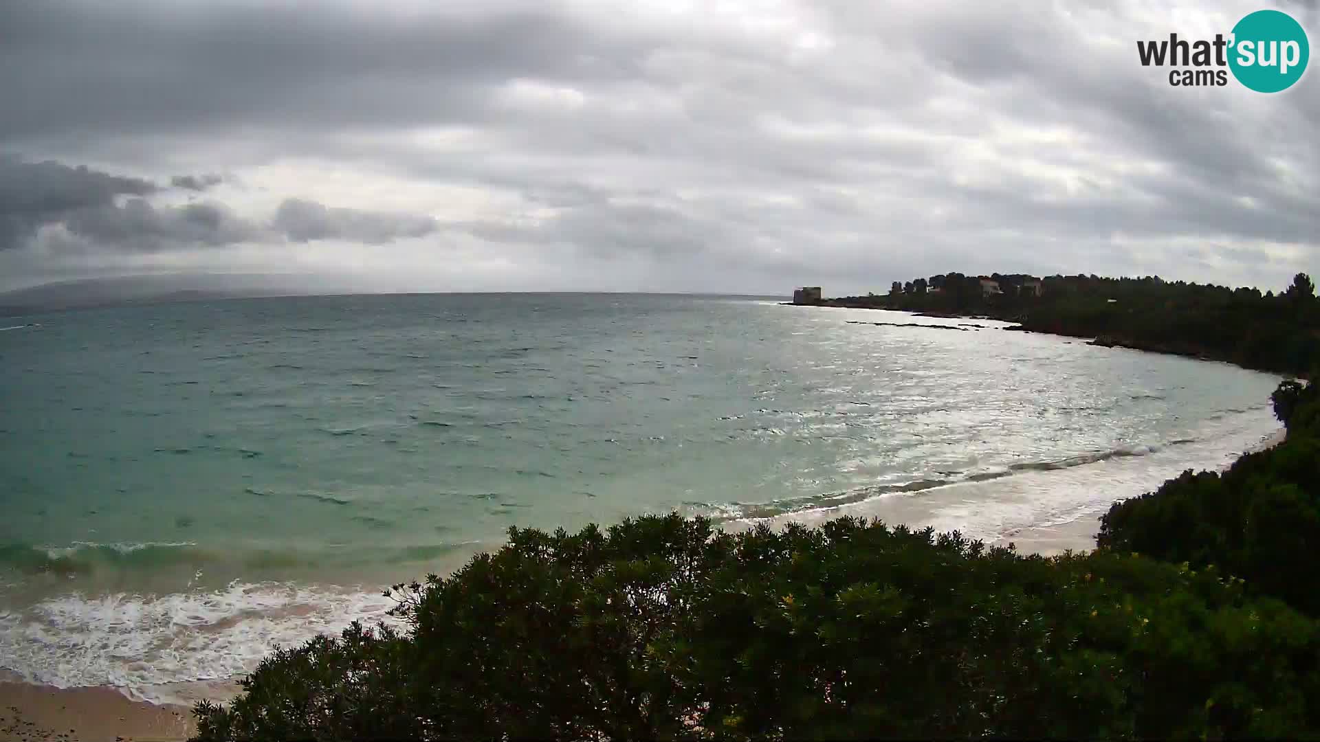 Plage Lazzaretto livecam | Alghero | Sardaigne