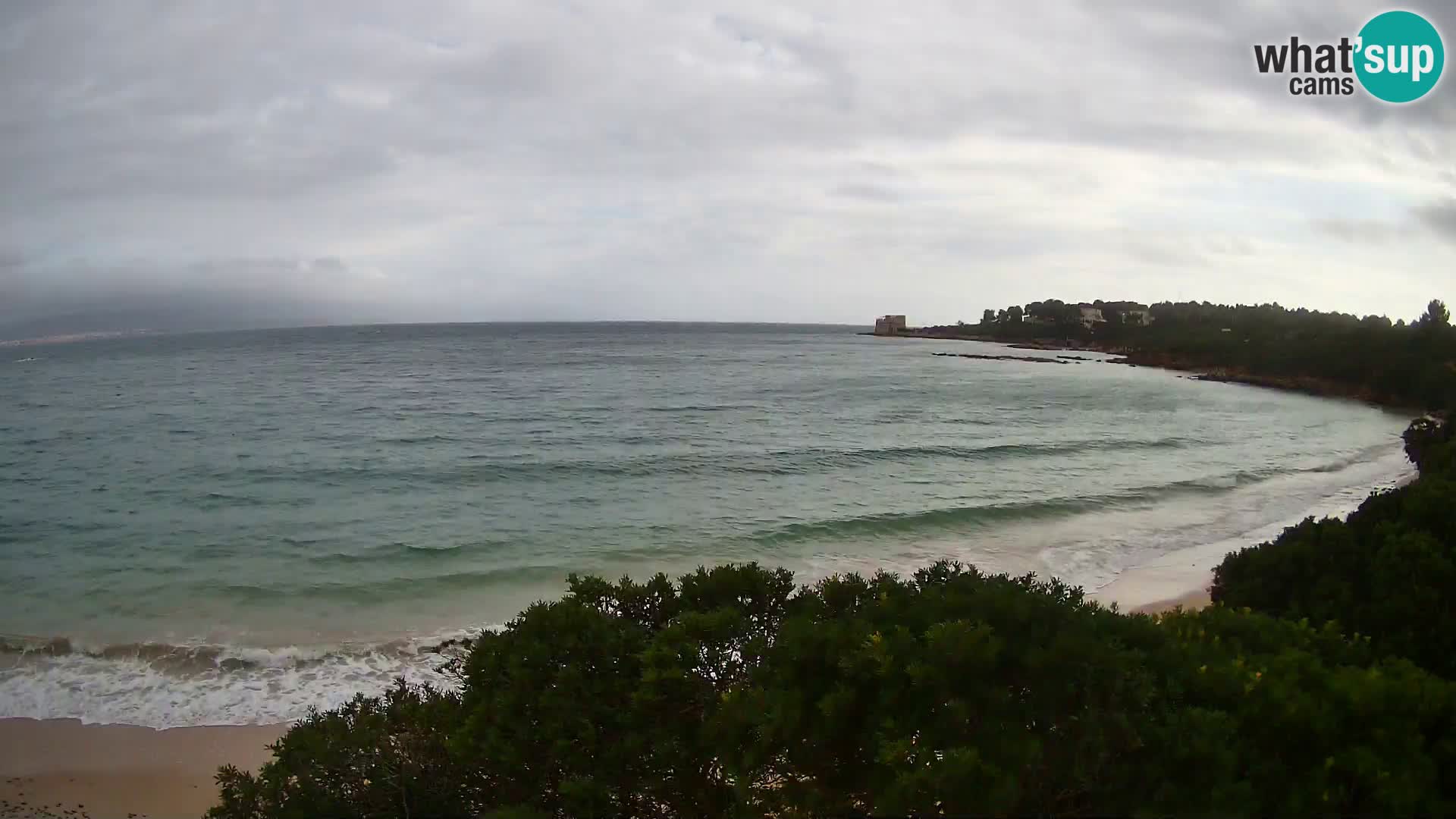Plage Lazzaretto livecam | Alghero | Sardaigne
