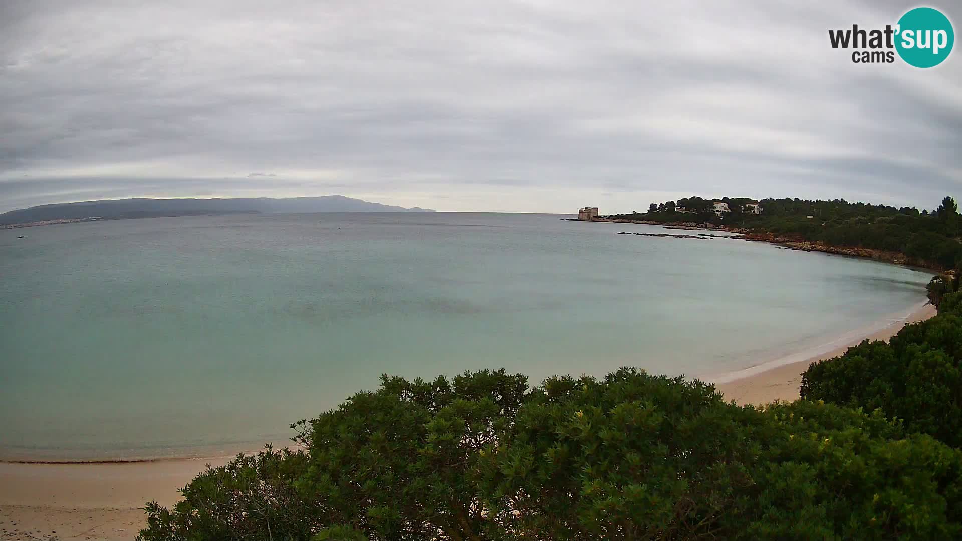 Webcam Lazzaretto beach | Alghero | Sardinia