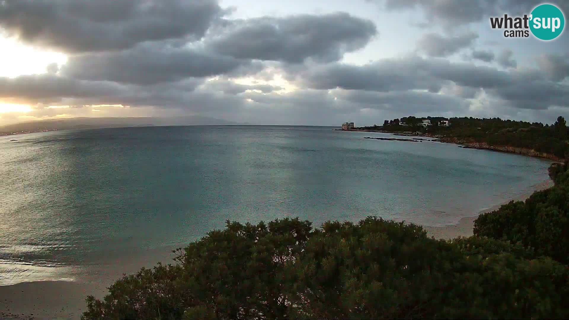 Kamera plaža Lazzaretto | Alghero | Sardinija