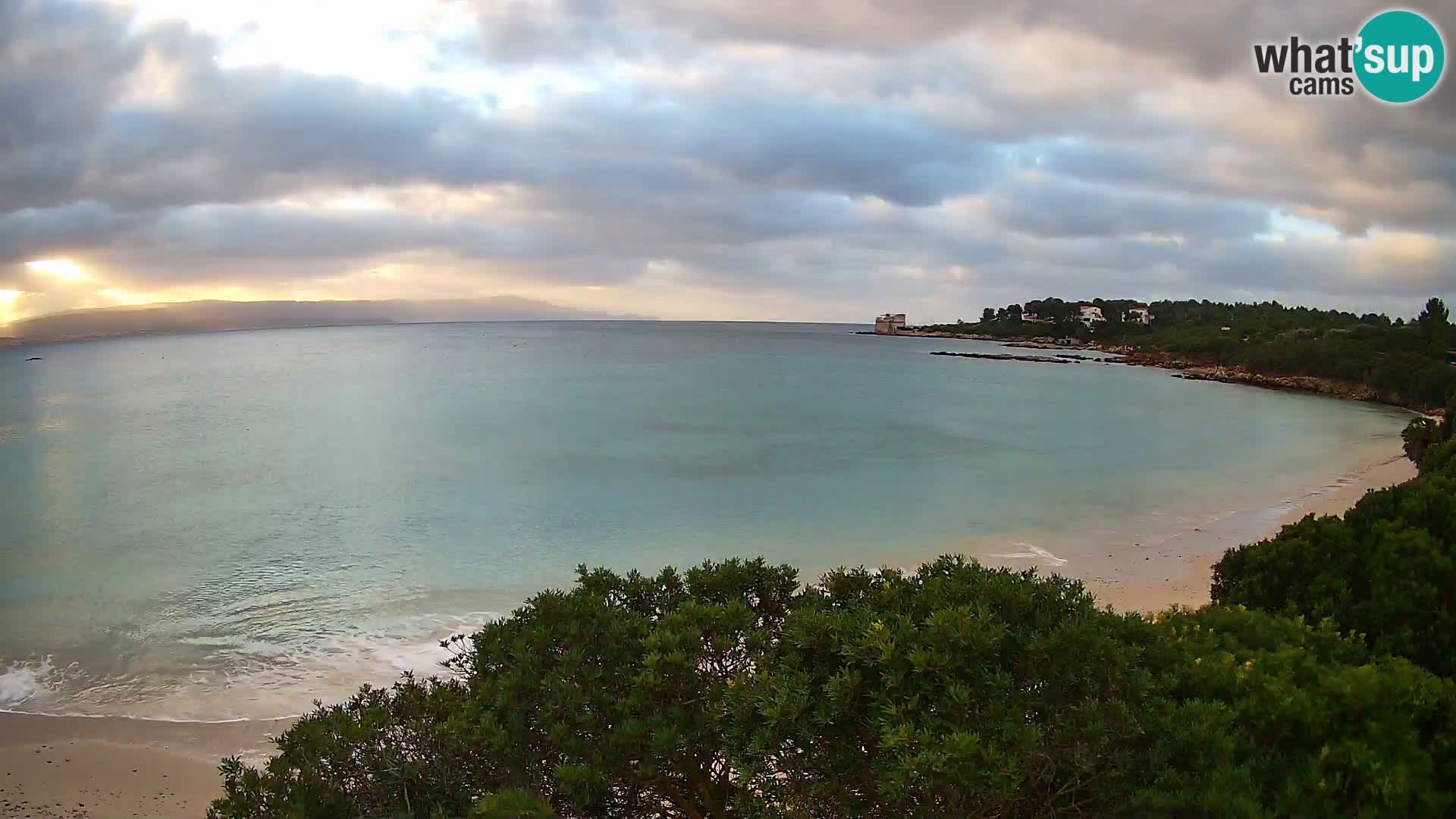 Webcam spiaggia Lazzaretto | Alghero | Sardegna