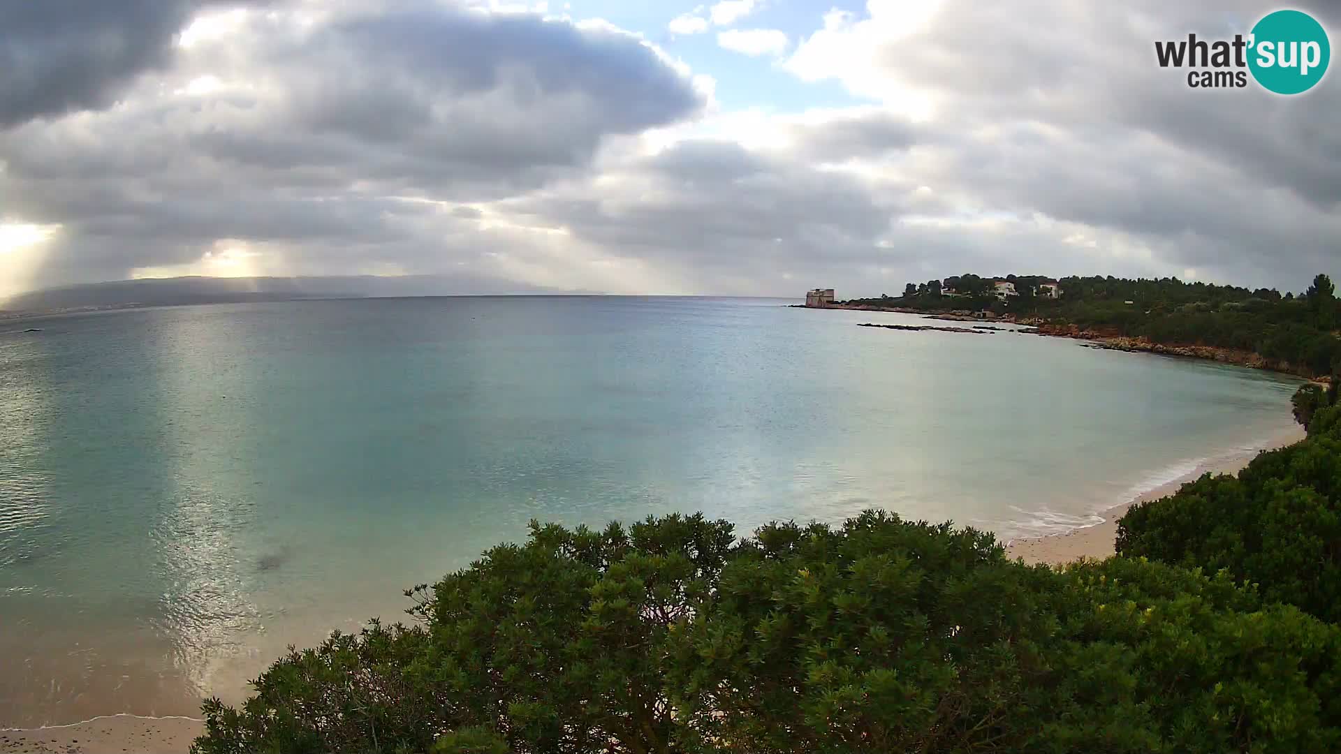 Kamera plaža Lazzaretto | Alghero | Sardinija