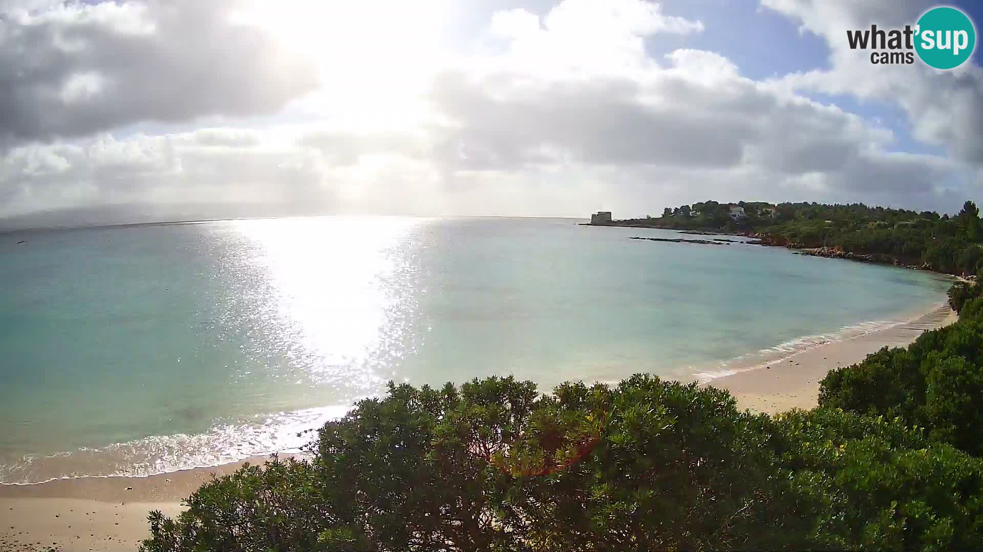 Webcam Lazzaretto Strand | Alghero | Sardinien