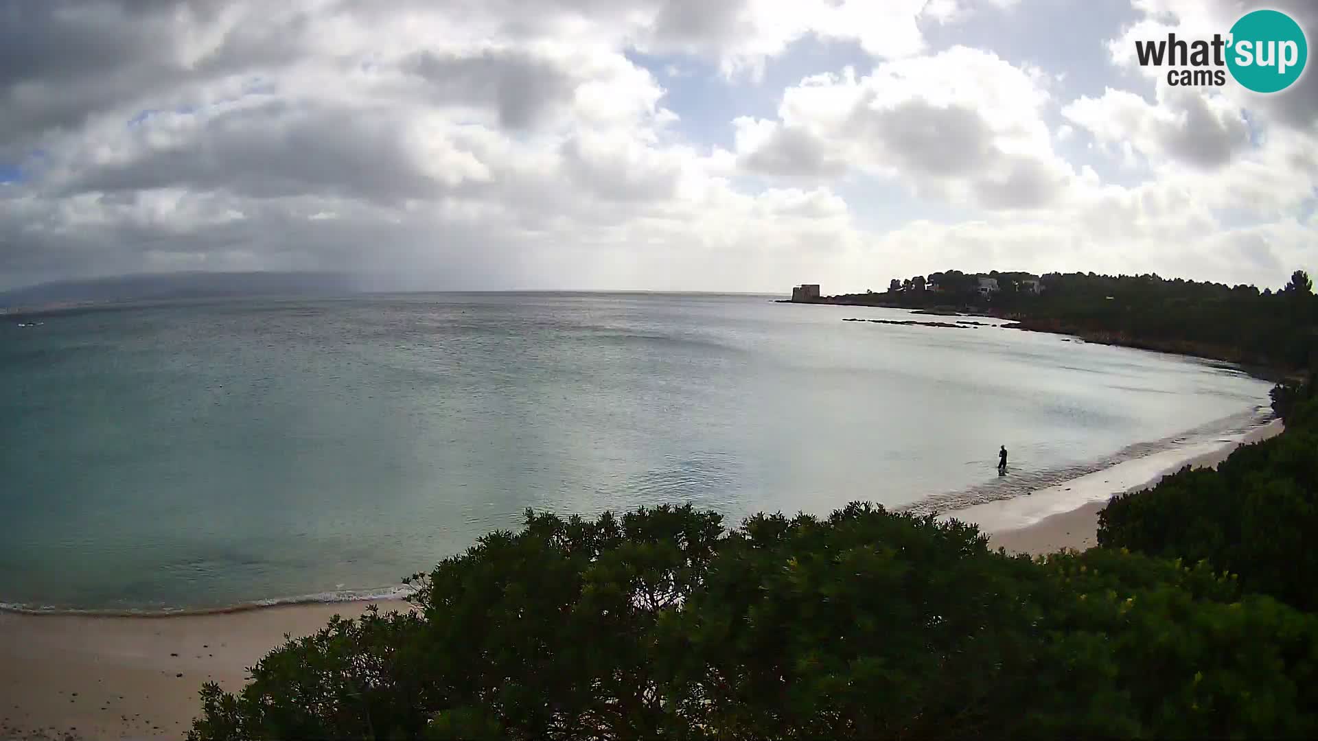 Plage Lazzaretto livecam | Alghero | Sardaigne