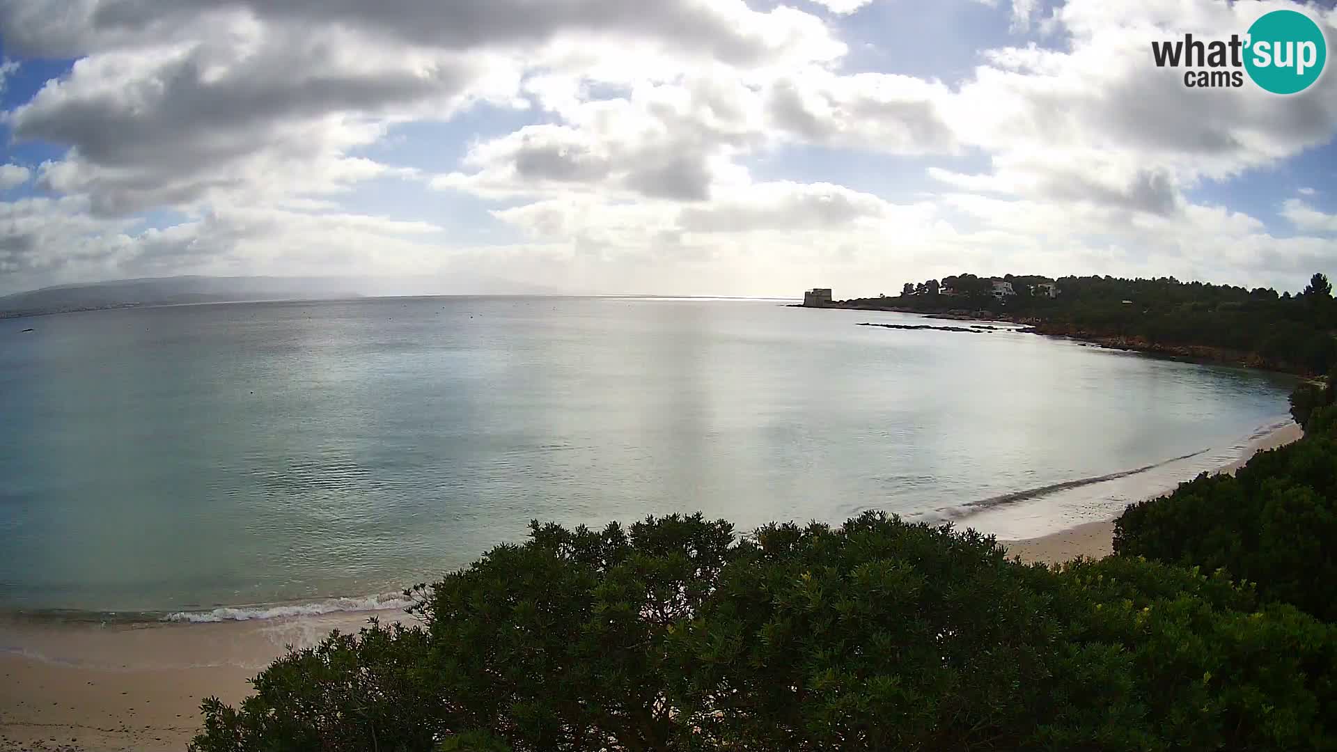 Plage Lazzaretto livecam | Alghero | Sardaigne