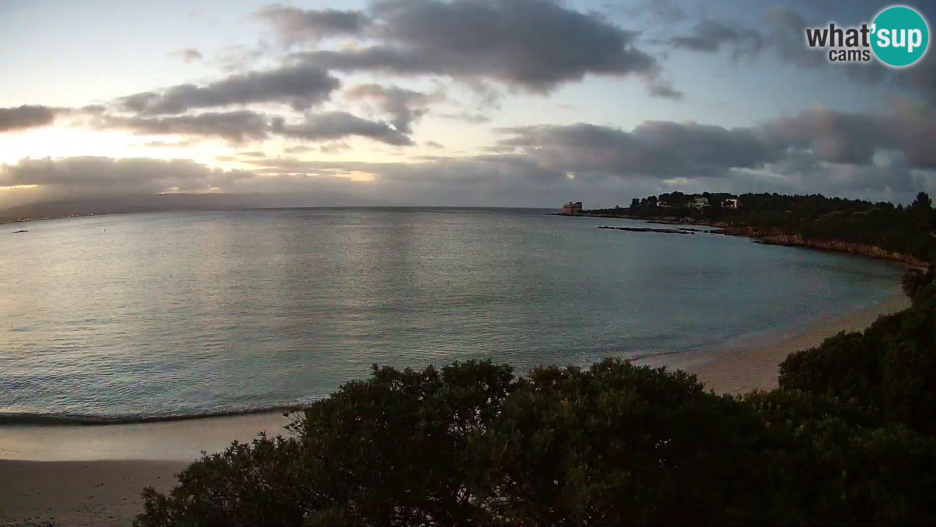 Webcam Lazzaretto beach | Alghero | Sardinia