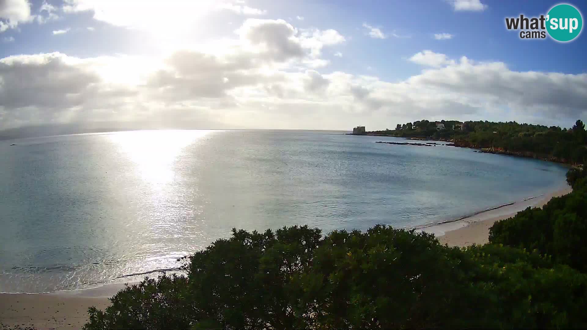 Webcam Lazzaretto beach | Alghero | Sardinia