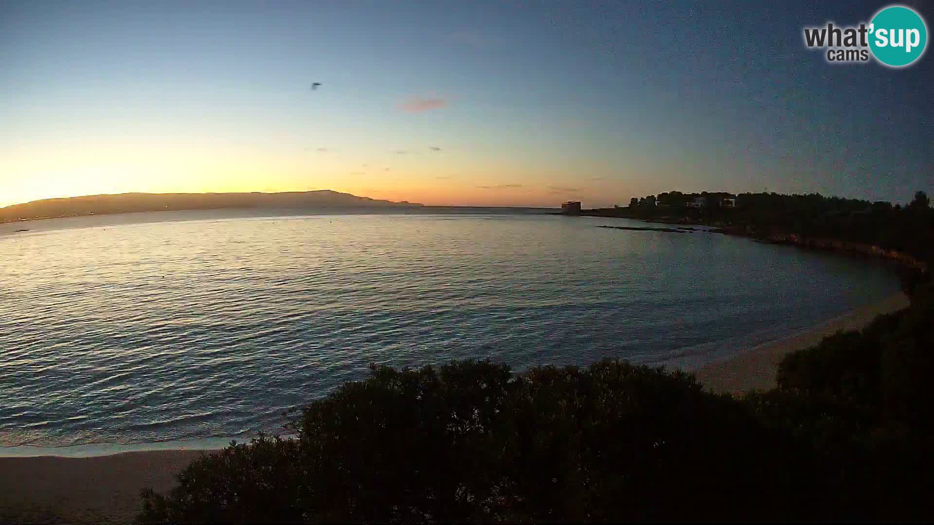 Web kamera plaža Lazzaretto | Alghero | Sardinija