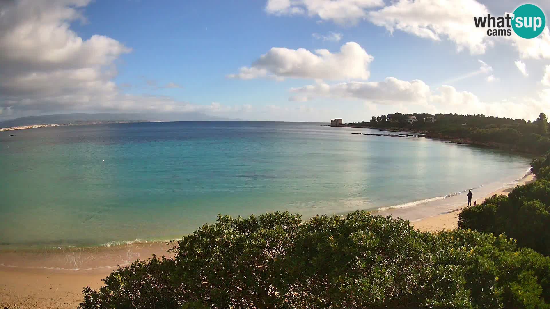 Webcam spiaggia Lazzaretto | Alghero | Sardegna