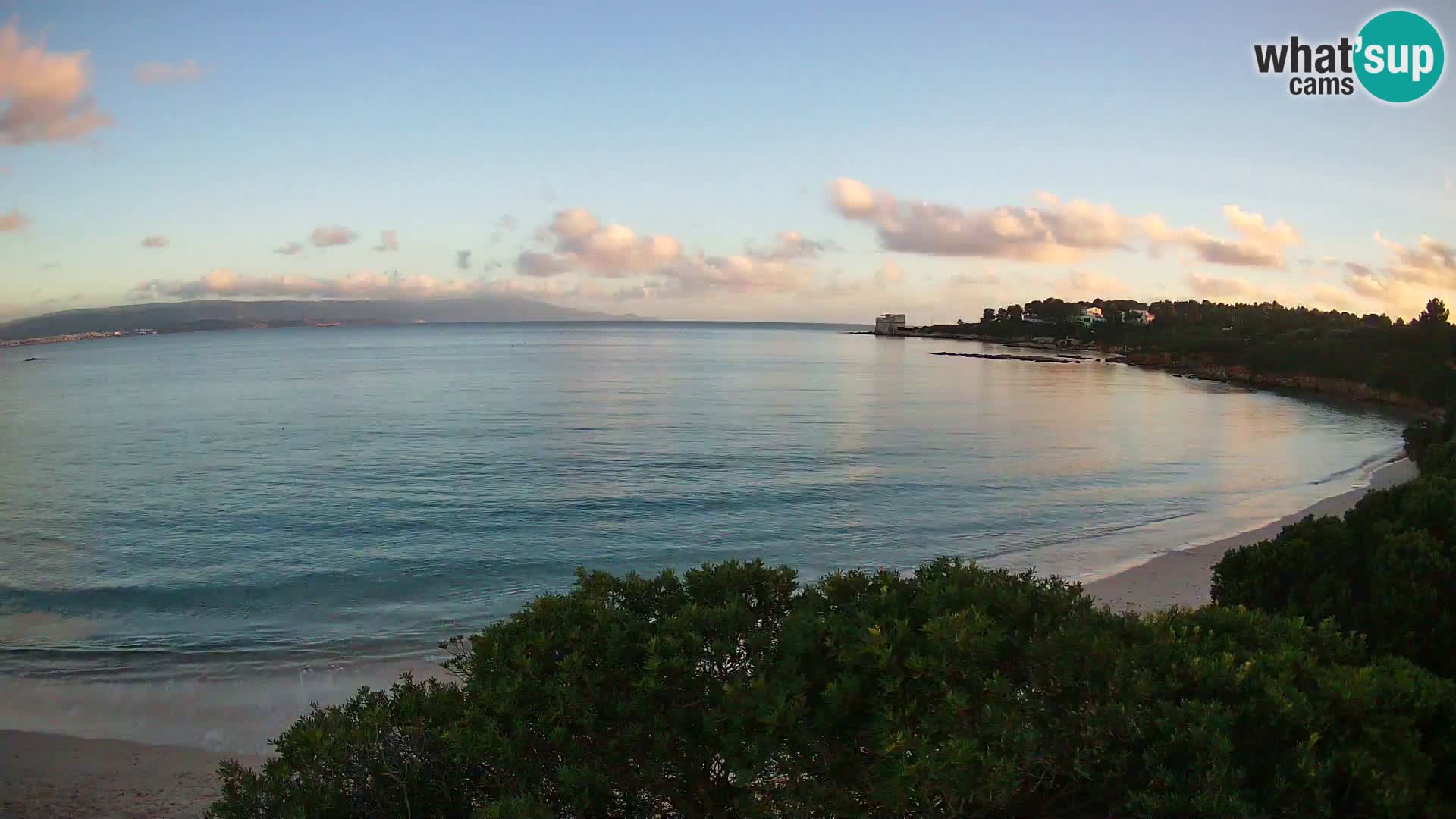 Webcam Lazzaretto beach | Alghero | Sardinia