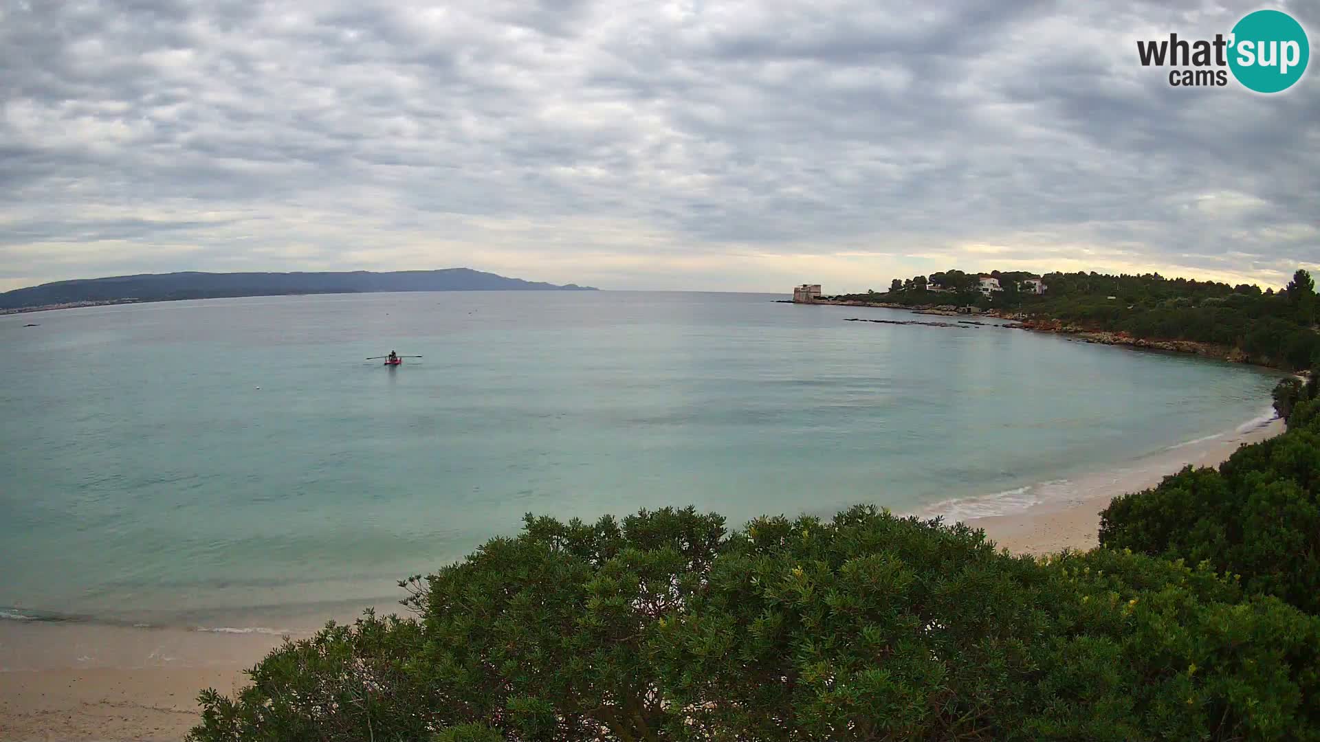 Plage Lazzaretto livecam | Alghero | Sardaigne