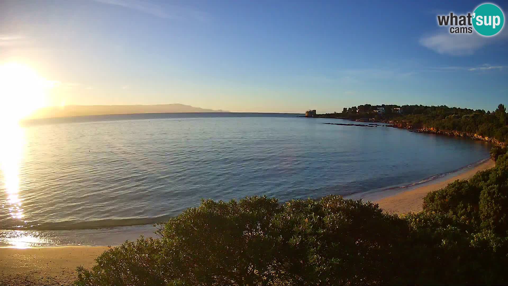 Webcam Lazzaretto beach | Alghero | Sardinia