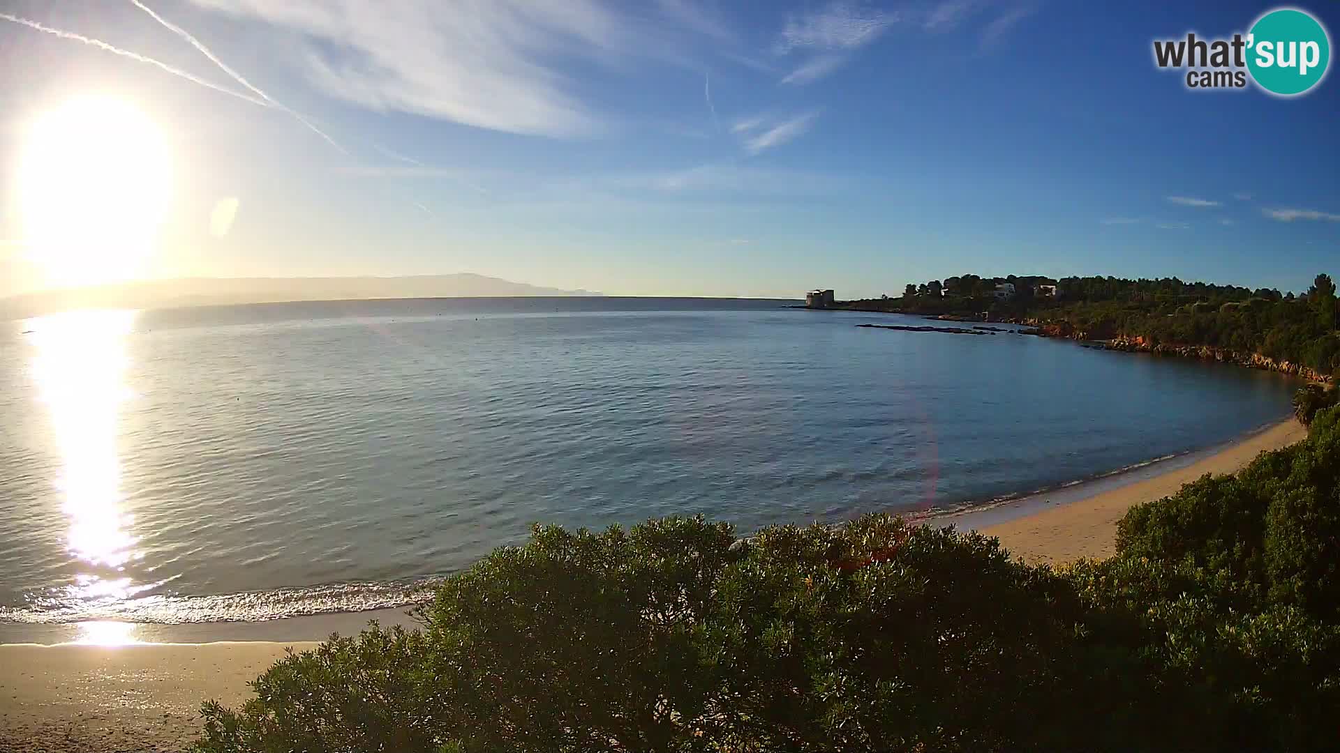 Webcam spiaggia Lazzaretto | Alghero | Sardegna