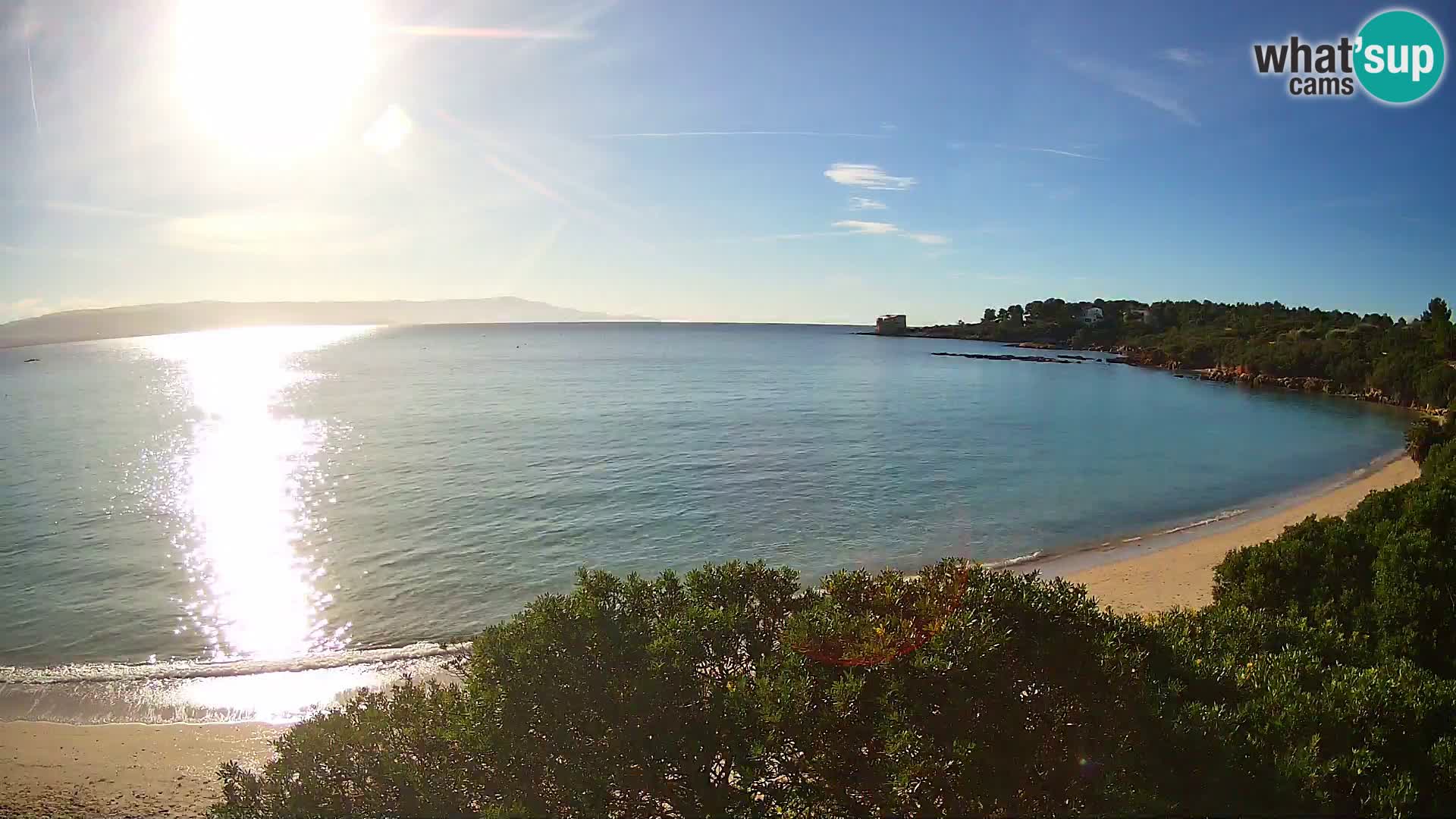 Kamera plaža Lazzaretto | Alghero | Sardinija