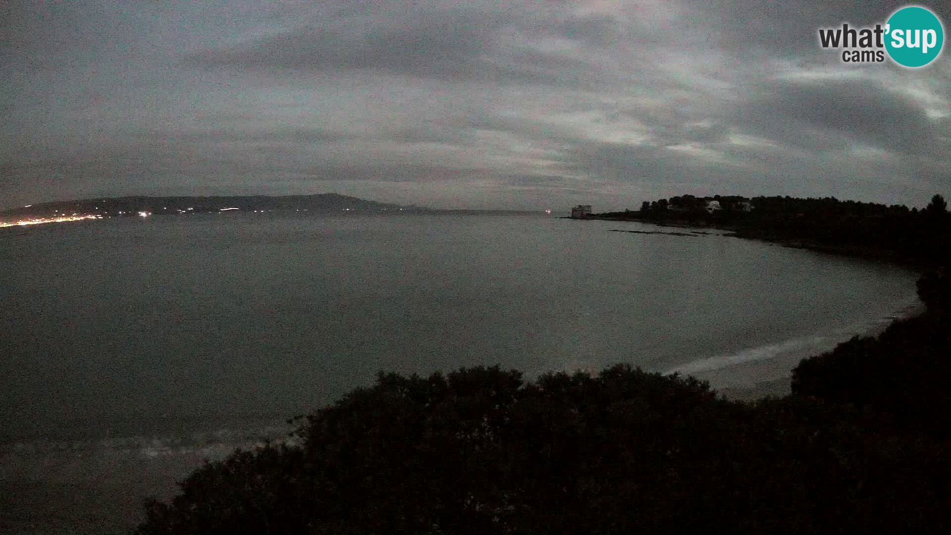 Web kamera plaža Lazzaretto | Alghero | Sardinija