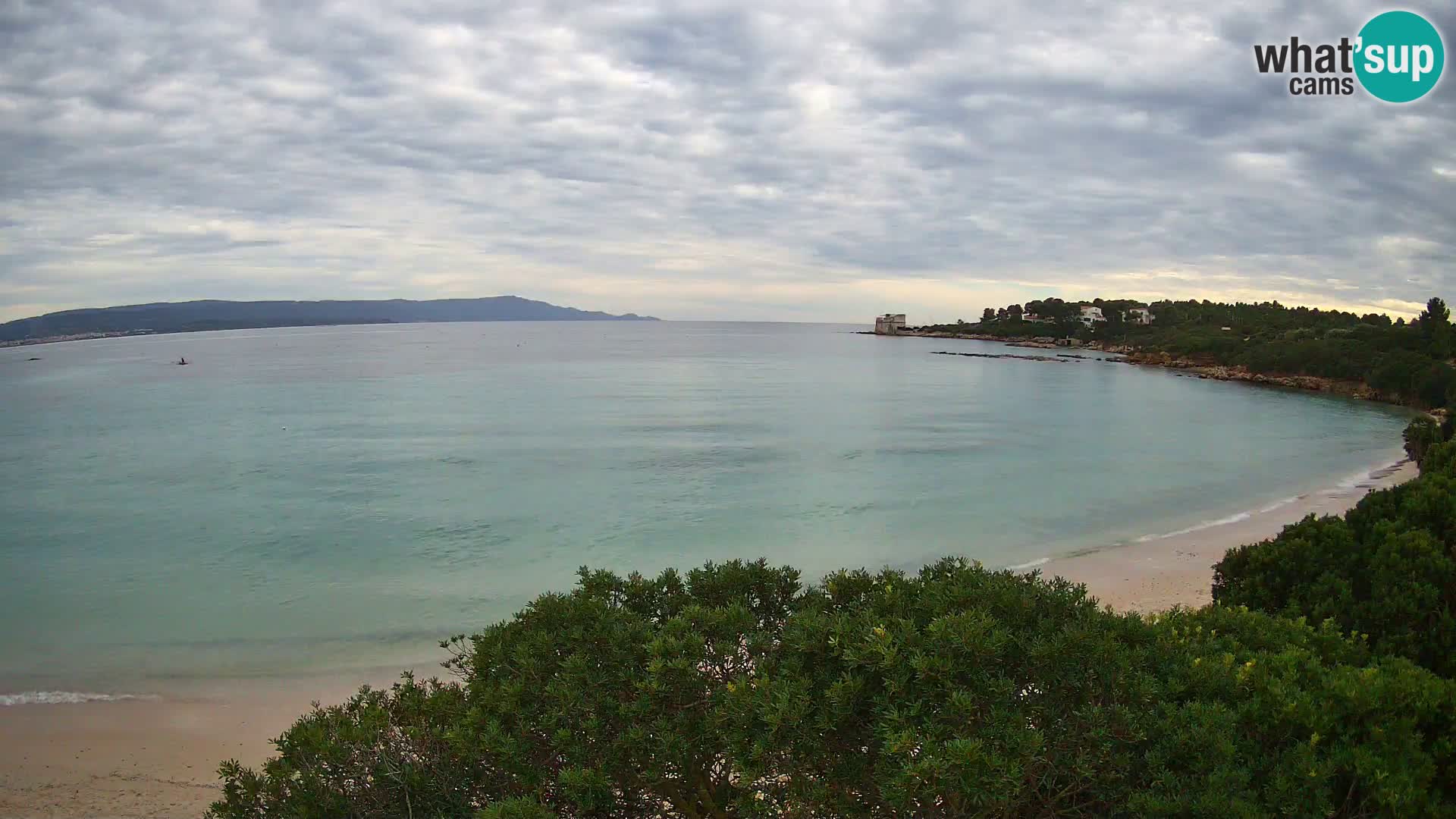 Webcam Lazzaretto beach | Alghero | Sardinia