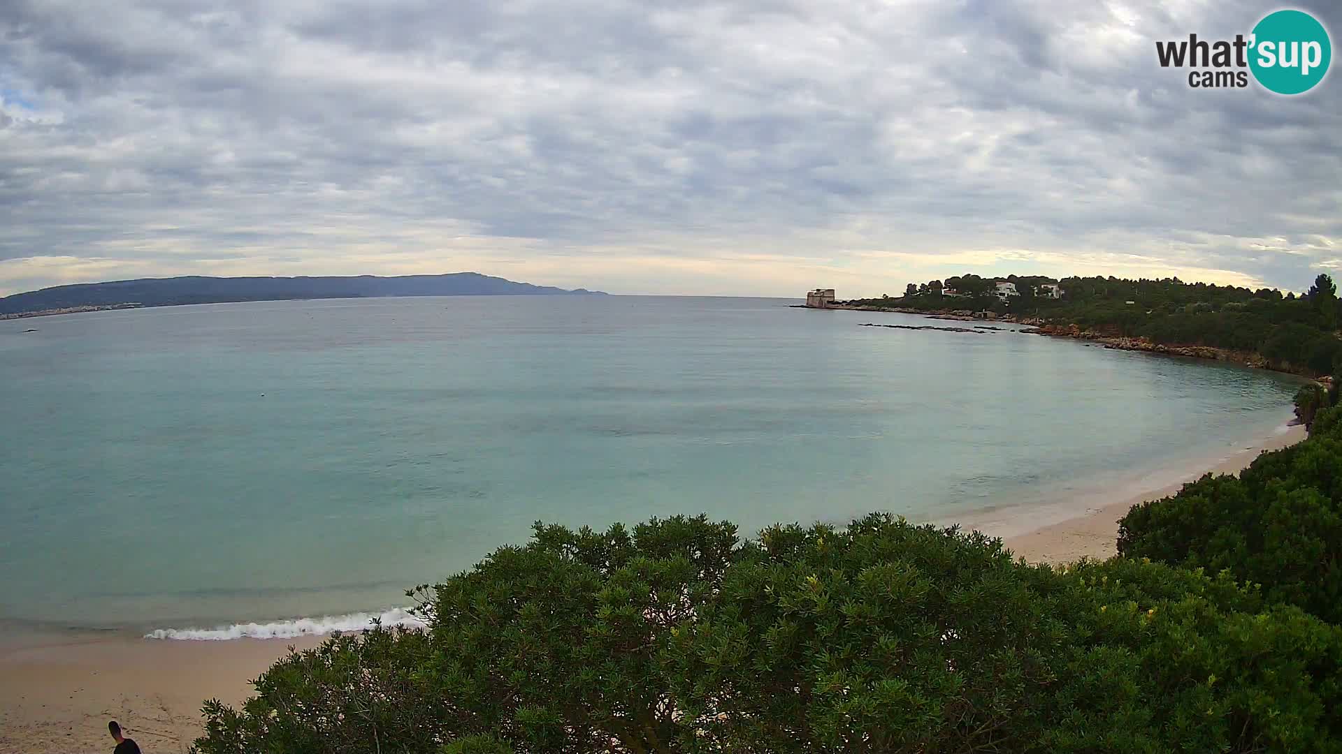 Webcam Lazzaretto Strand | Alghero | Sardinien