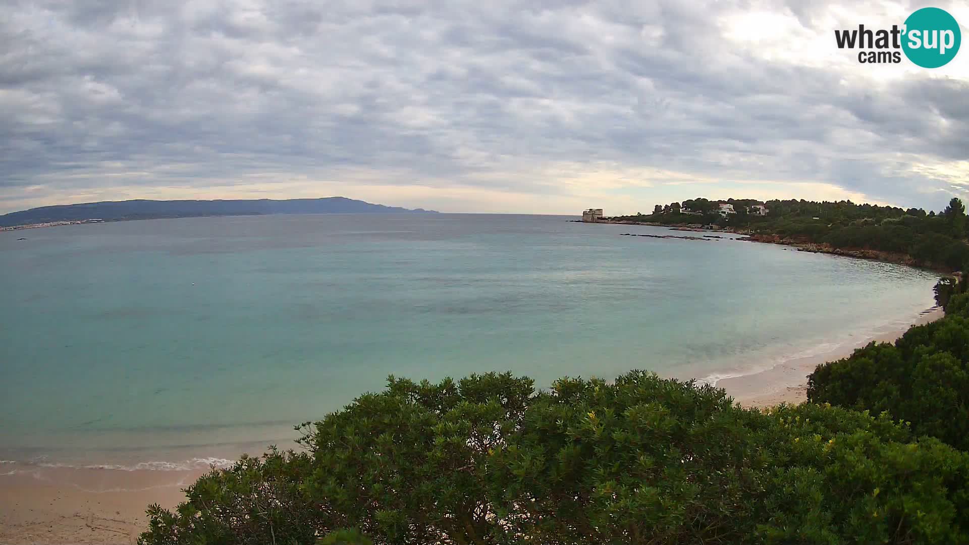 Kamera plaža Lazzaretto | Alghero | Sardinija