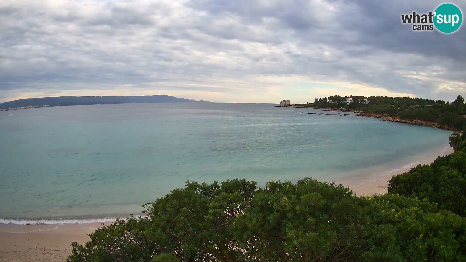 Webcam Lazzaretto Strand | Alghero | Sardinien