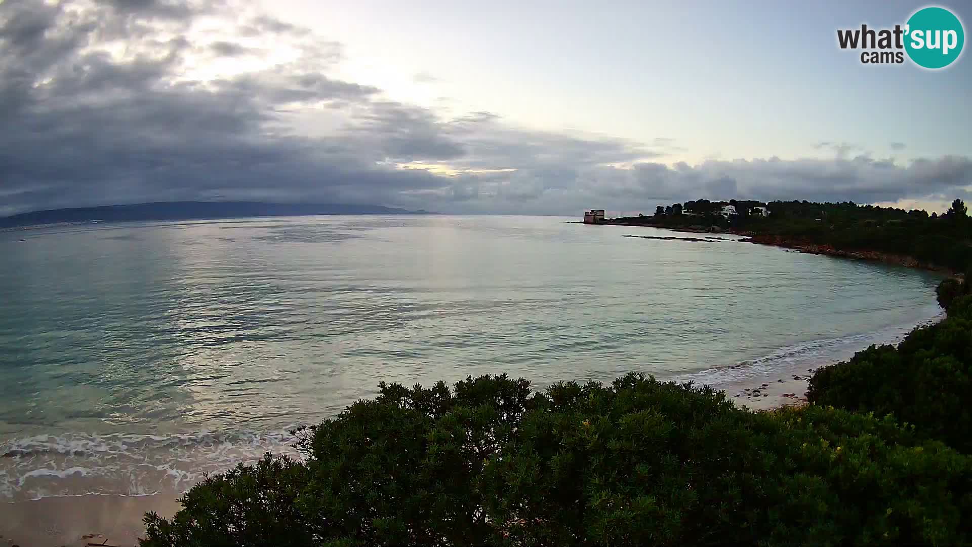 Webcam Lazzaretto Strand | Alghero | Sardinien